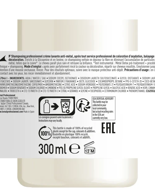 L’Oréal Professionnel Serie Expert Metal Detox Šampon 300ml