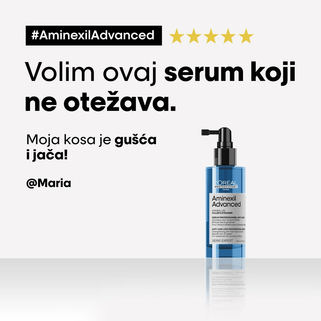 L’Oréal Professionnel Scalp Advanced Aminexil Advanced Serum Za Stimulisanje Rasta Kose 90ml